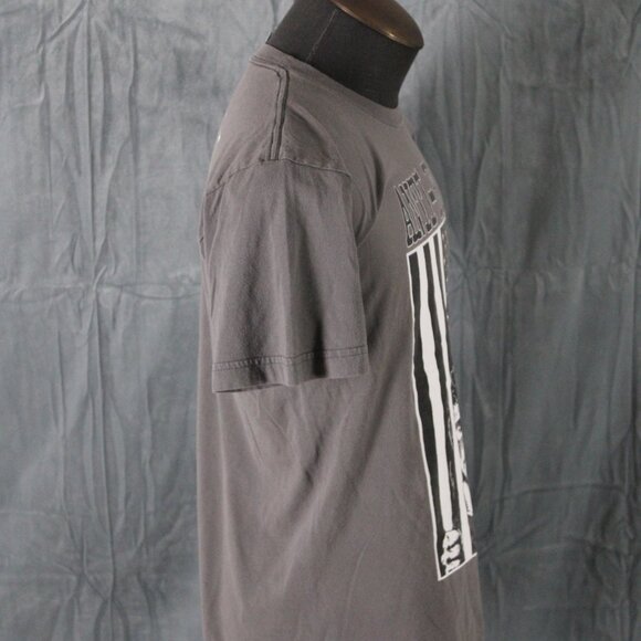 Punk Band Shirt (Retro) - Anti Flag No One is Free Other Oppressed - Mens Medium - Picture 8 of 9